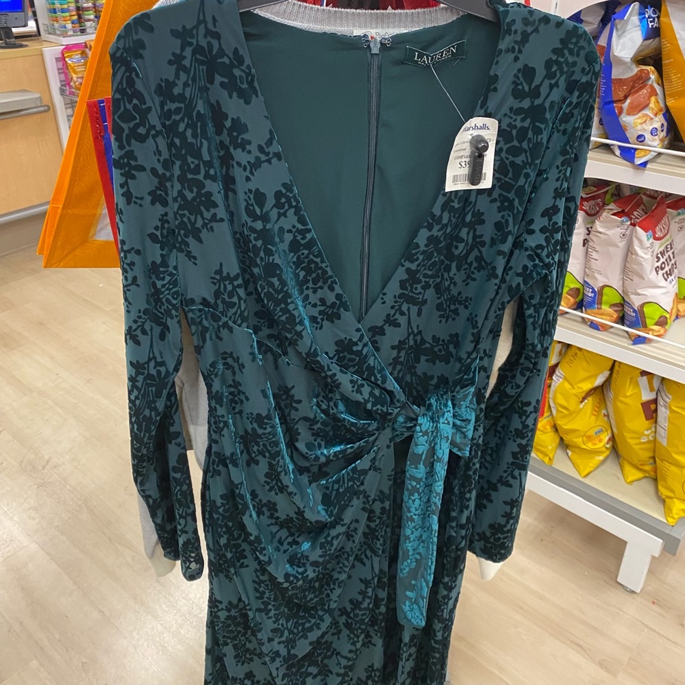 Ralph Lauren Velvet Dress